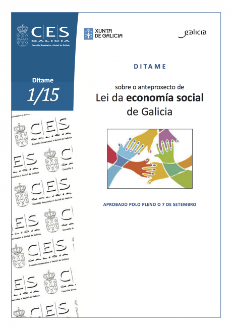CES Galicia - Ditame sobre o anteproxecto de lei de economía social de Galicia