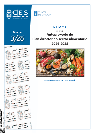 Ditame sobre o anteproxecto de Plan director do sector alimentario 2026-2028